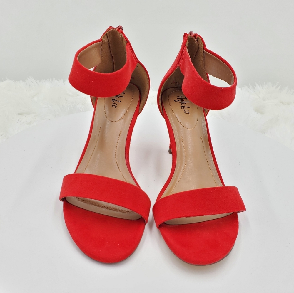 Style & Co Elegant Red Women's Heels
